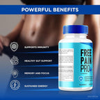 NutraRize Free Pain Pro Capsules All Natural Wellness Support - 60 Capsules - image 7