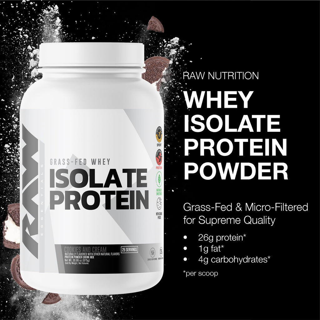 RAW Whey Protein Isolate Powder