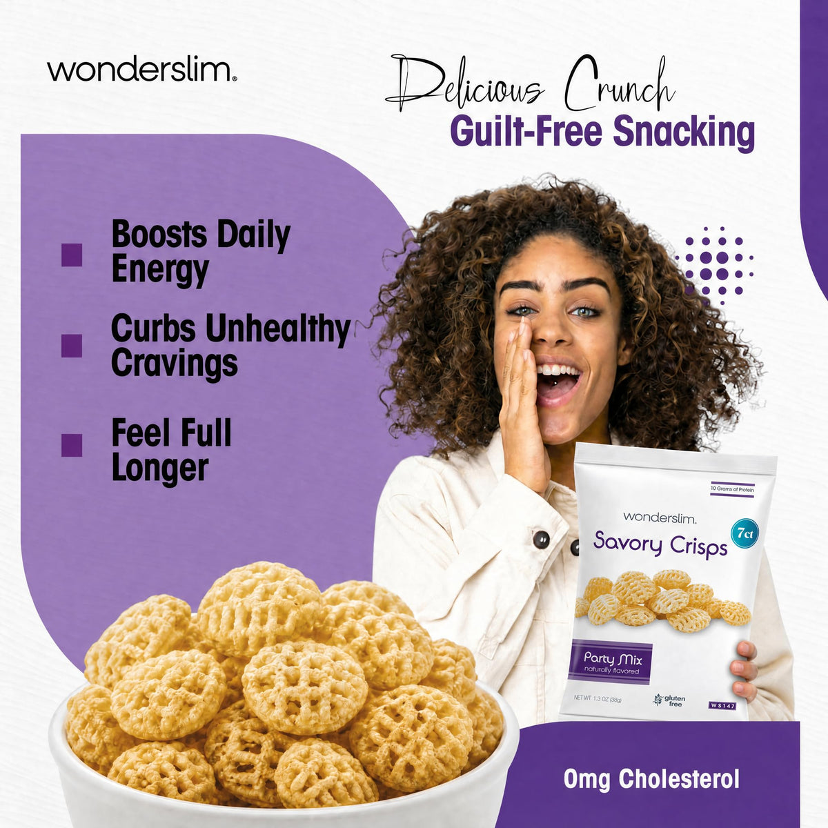WonderSlim Protein Snack Chips