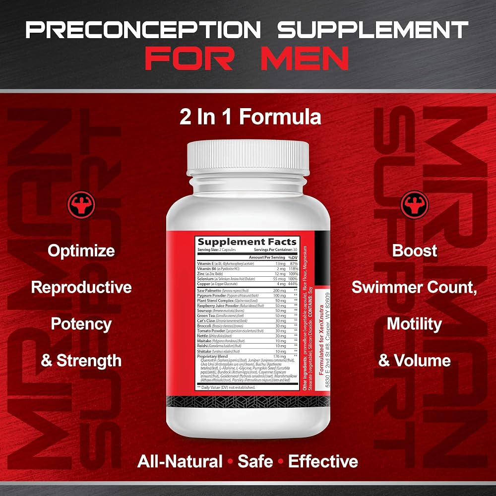 Mr. Man Support Male Fertility Supplement - 1 Count - image 4