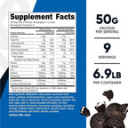 Nutricost Mass Gainer Powder Cookies N Cream - 6.9 LBS - image 2