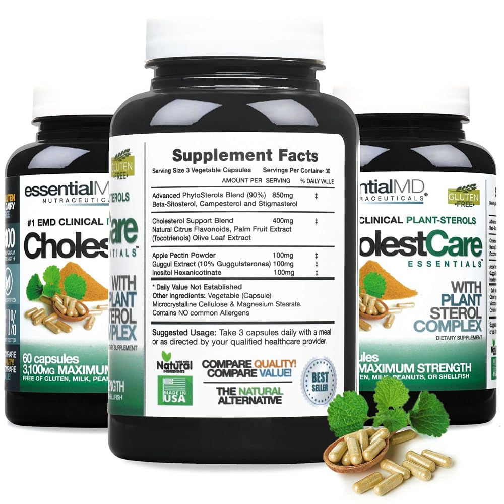 Essential MD CholestCare Phytosterol Essentials - 90 Capsules - image 4