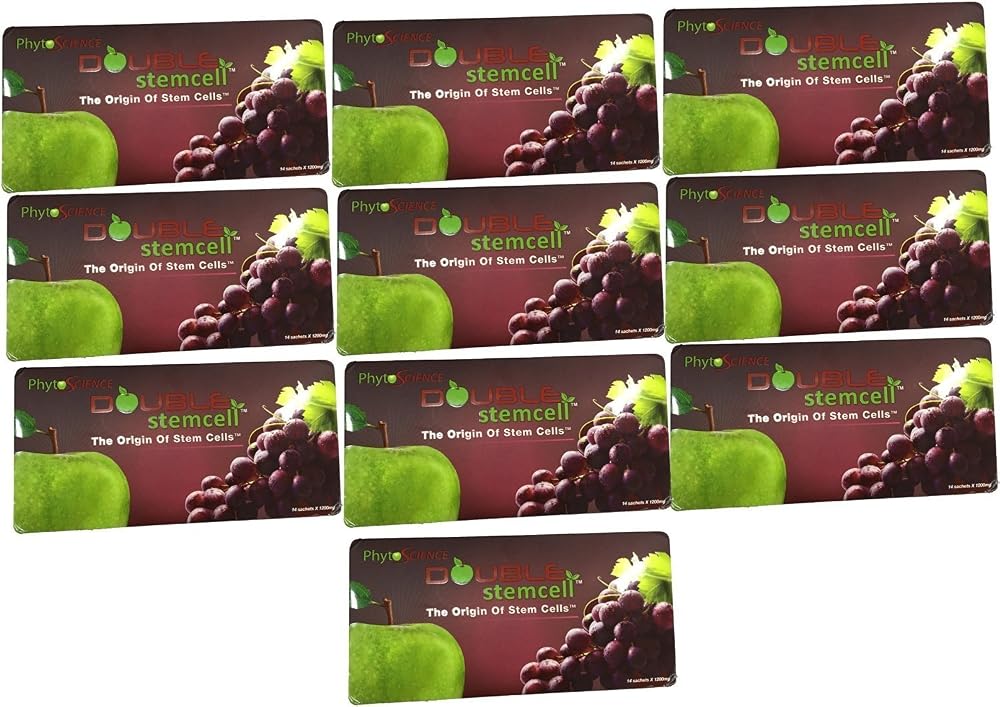 PhytoScience Double Stemcell Anti-Aging Skin Care - 140 Sachets