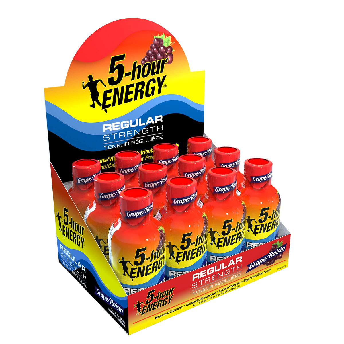 5-Hour Energy Grape - 12 Shots (2 oz each) - image 2