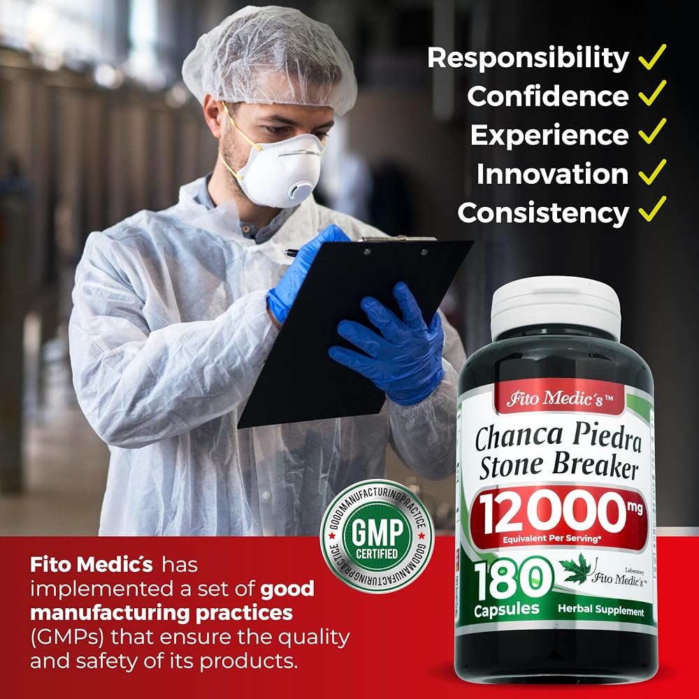 FITO MEDIC'S Chanca Piedra Stone Breaker - 180 Capsules - image 7
