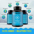 BoostCeuticals CoQ10 200mg Vegan Capsules with BioPerine - 90 Capsules - image 7