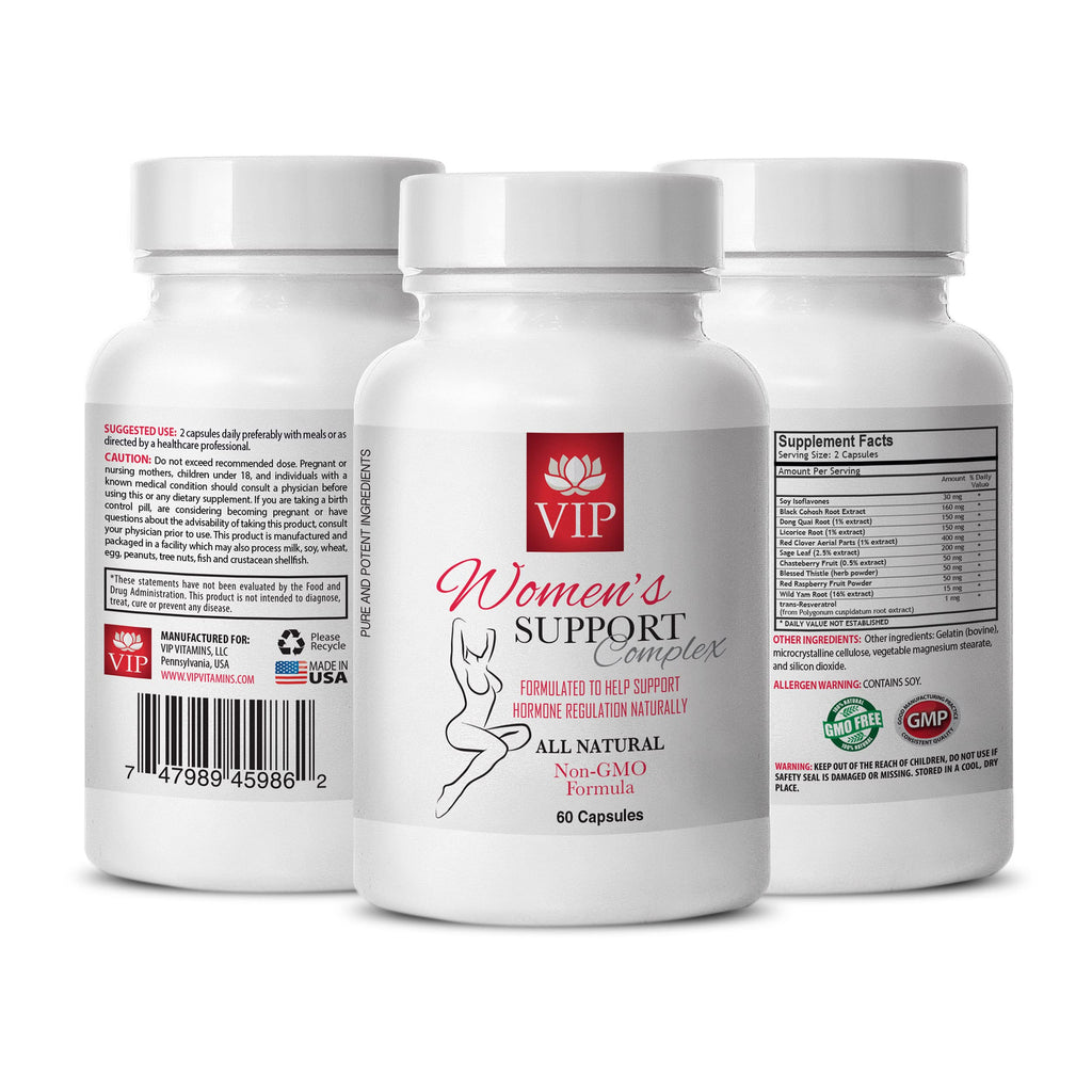 VIP Supplements Women's Support Complex - 60 Capsules