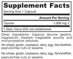 Jarrow Formulas Taurine 1000 mg Amino Acid - 100 Capsules - image 9