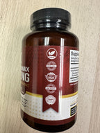 NutriFlair Korean Red Panax Ginseng 1600mg Energy & Focus - 120 Capsules - image 2
