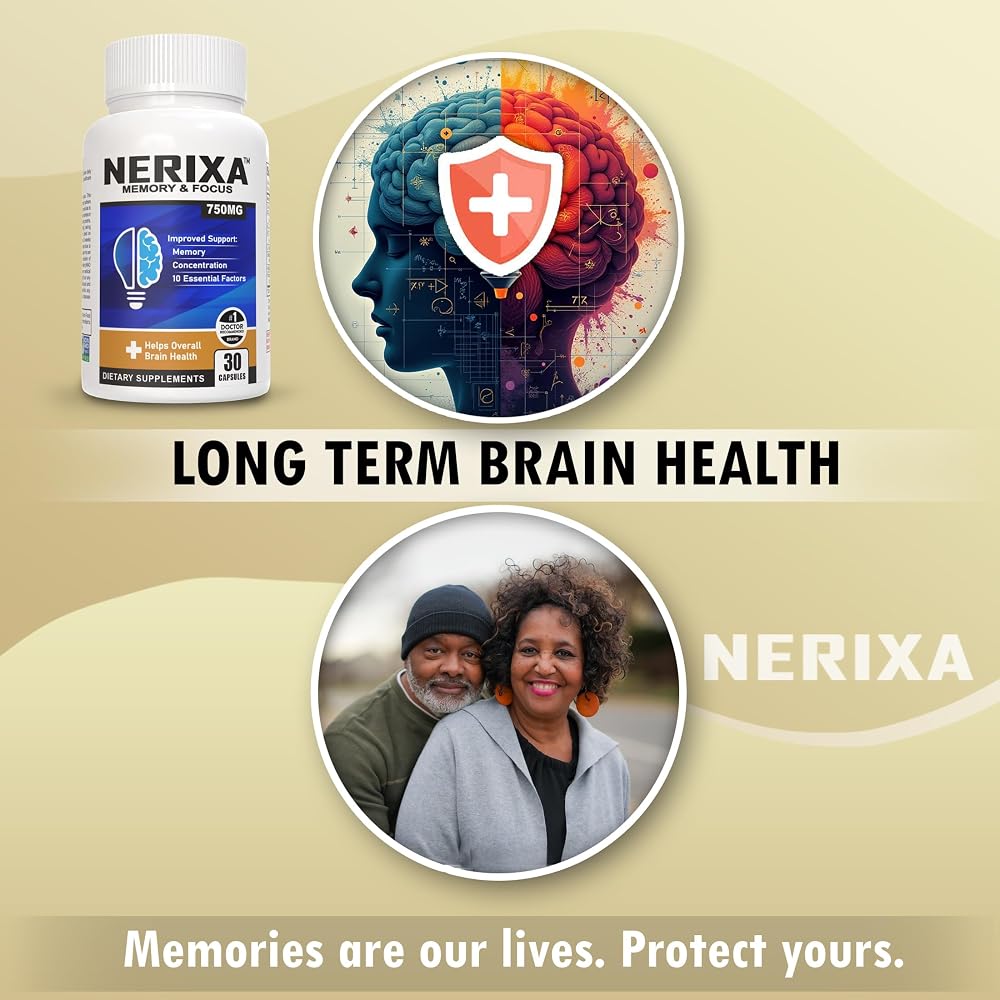 Vitamart NERIXA Memory Brain Support Supplement - 30 Capsules - image 5