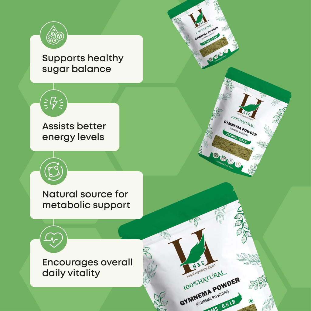 H&C Gymnema Sylvestre Powder - 227g - image 3