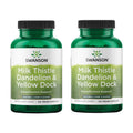 Swanson Milk Thistle, Dandelion and Yellow Dock - 240 Capsules