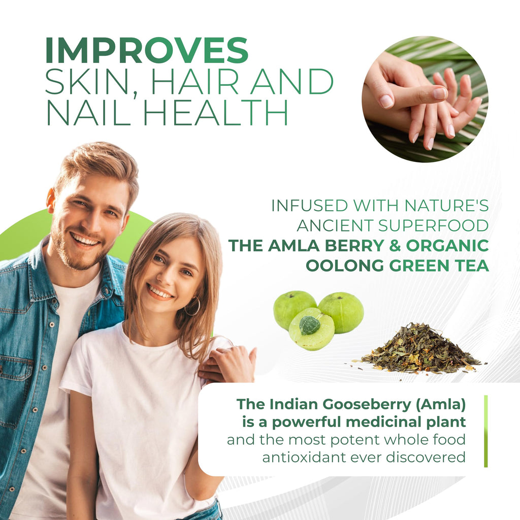 Amla Powder & Green Tea Superfood Supplement