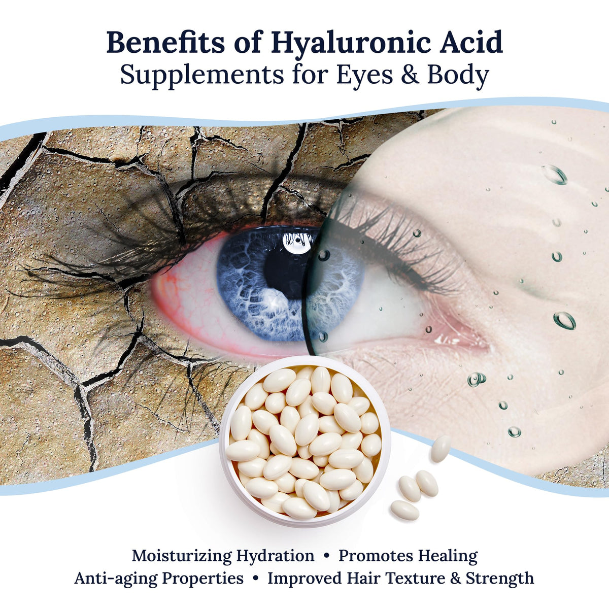 CorneaCare Hyaluronic Acid Supplements for Eye Health - 120 Softgels - image 5