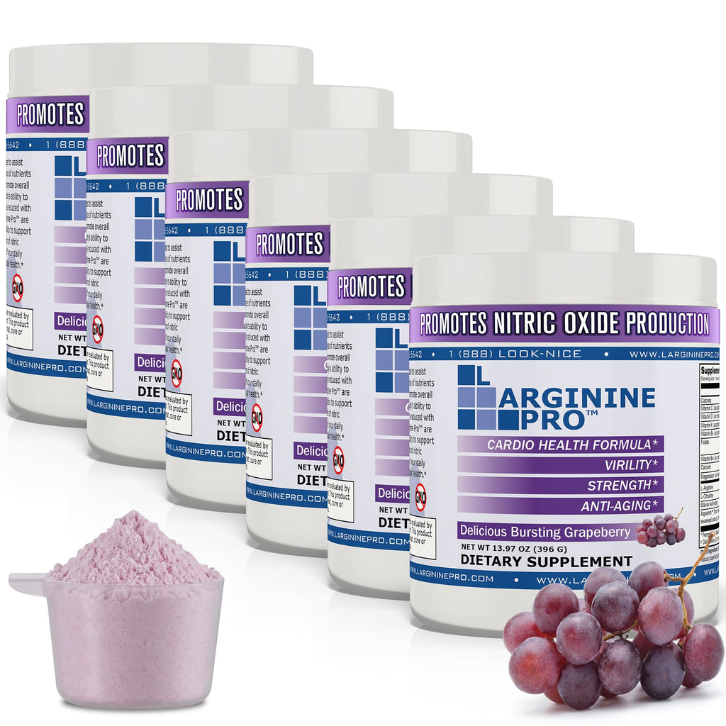 L-Arginine PRO Nitric Oxide Booster Powder - 30 Servings