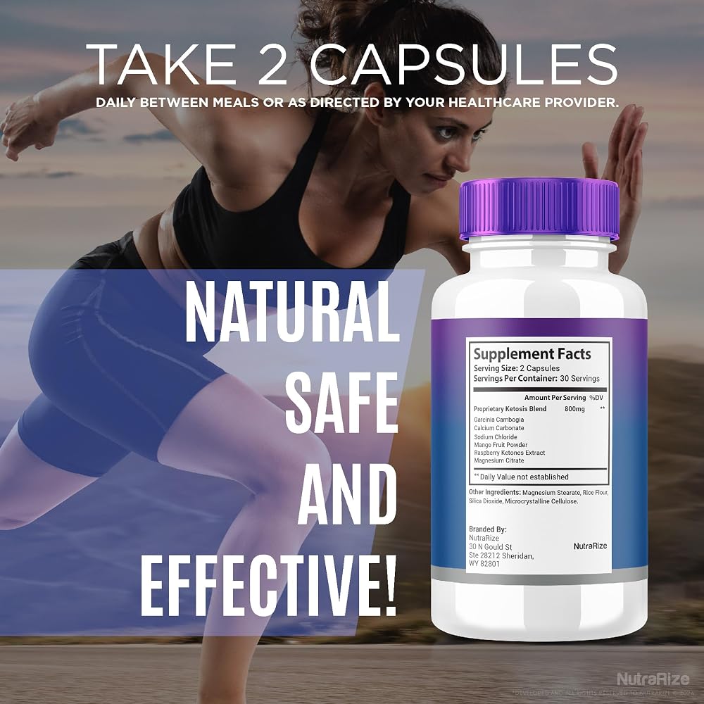 NutraRize Core Slim Capsules 800mg Keto Supplement - 300 Capsules - image 6