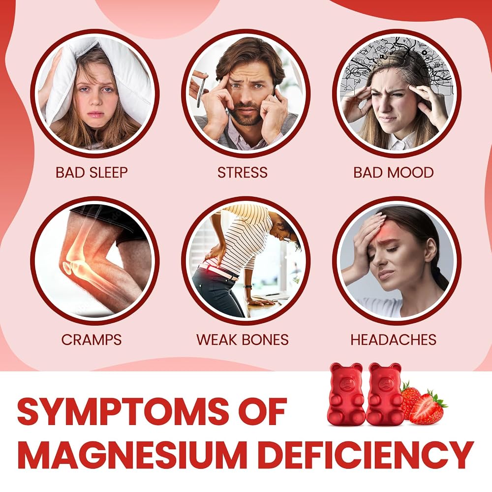 dilib Magnesium Glycinate Gummies 500mg Magnesium Supplement