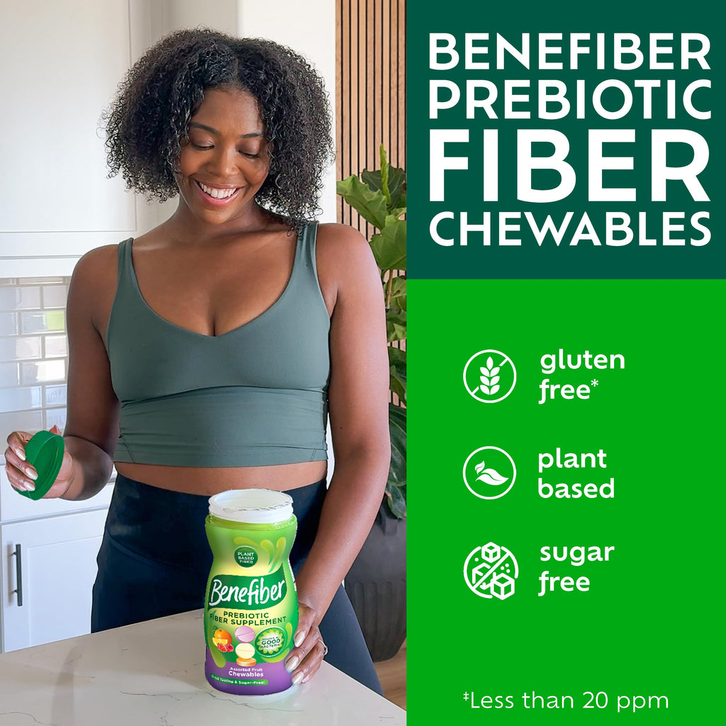 Benefiber Chewable Prebiotic Fiber Tablets Assorted Fruit - 100 Count - image 7