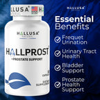 Hallusa Natural Prostate Support - 60 Capsules - image 7