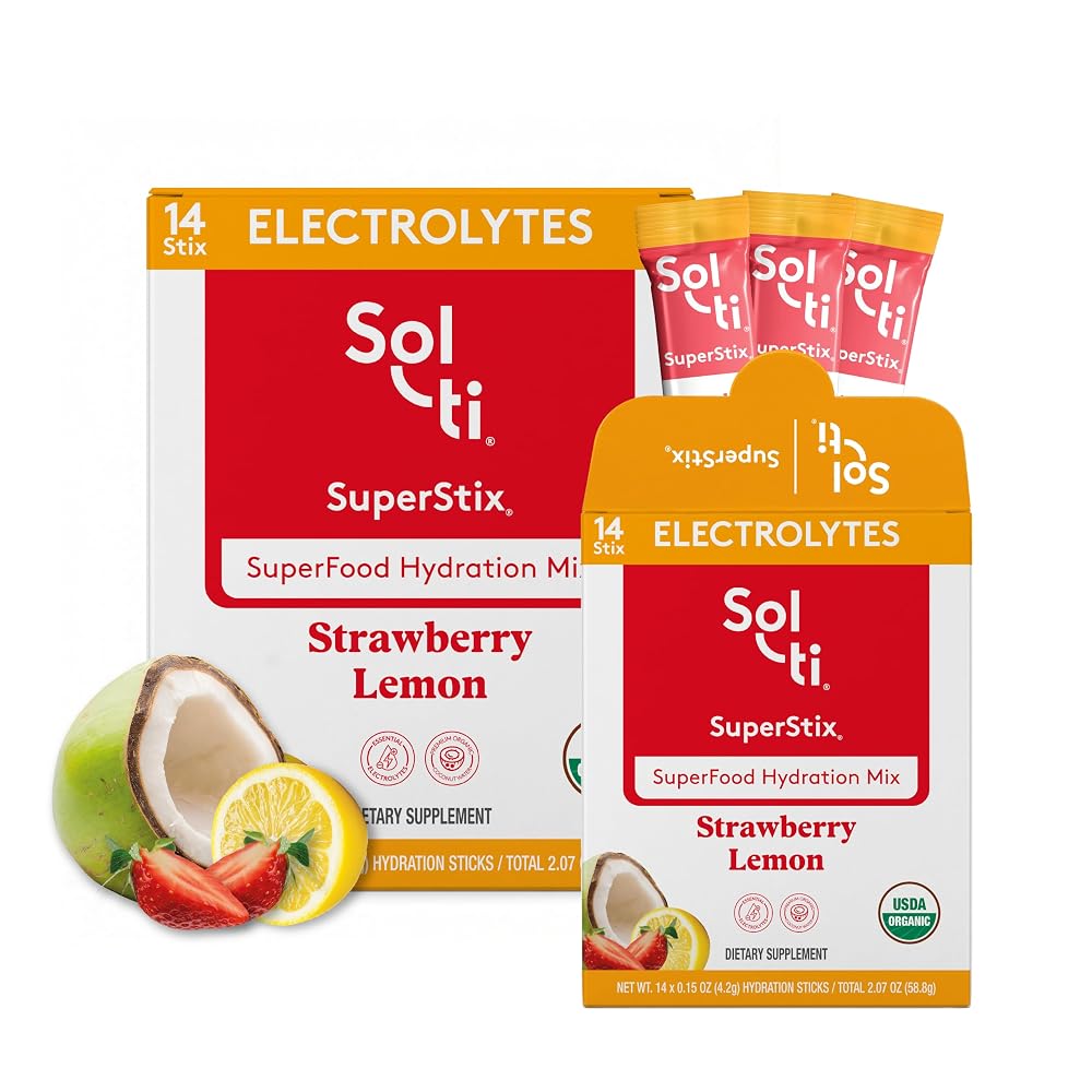 Sol-ti Organic Electrolytes + Hydration Drink Mix