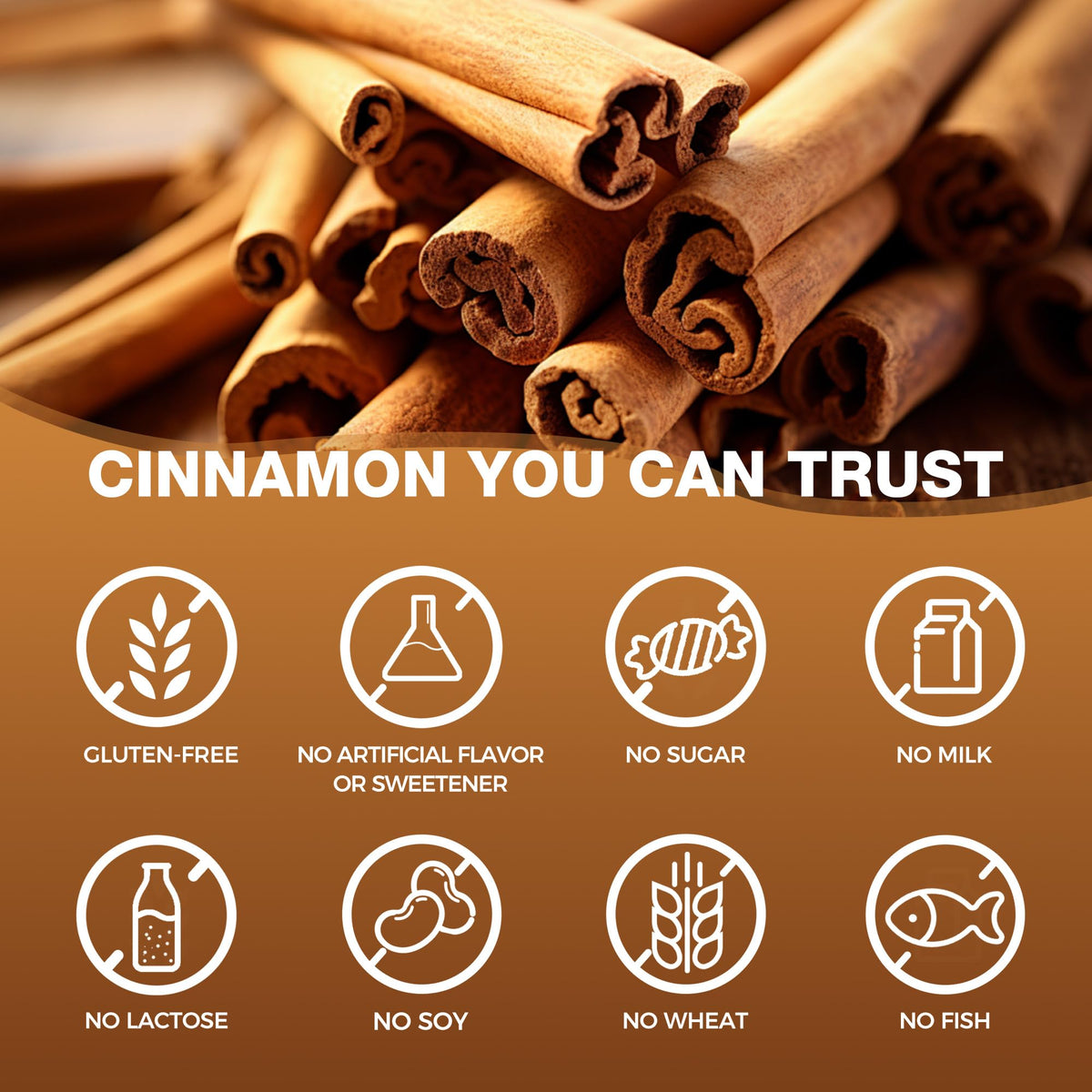 Vitamin World Cinnamon Complex with Chromium - 120 Capsules - image 7