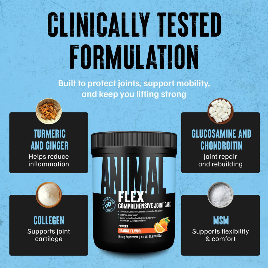 Animal Flex Joint Support Powder Orange - 30 Servings - image 5