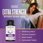 Zhou Garlic with Allicin Supplement - 90 Tablets - image 3