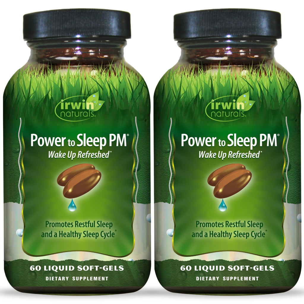 Irwin Naturals Power to Sleep PM Sleep Aid with Melatonin - 120 Softgels
