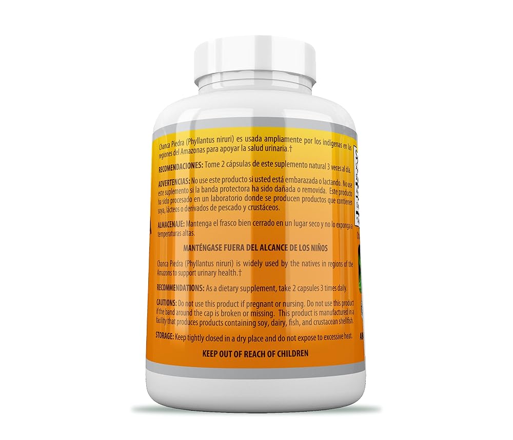 NaturalisimoLife Chanca Piedra 500 mg - 100 Capsules - image 3