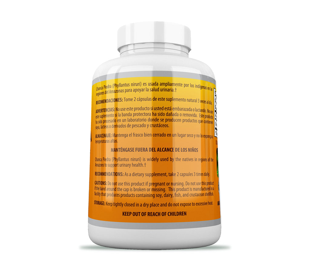 NaturalisimoLife Chanca Piedra 500 mg - 100 Capsules - image 3