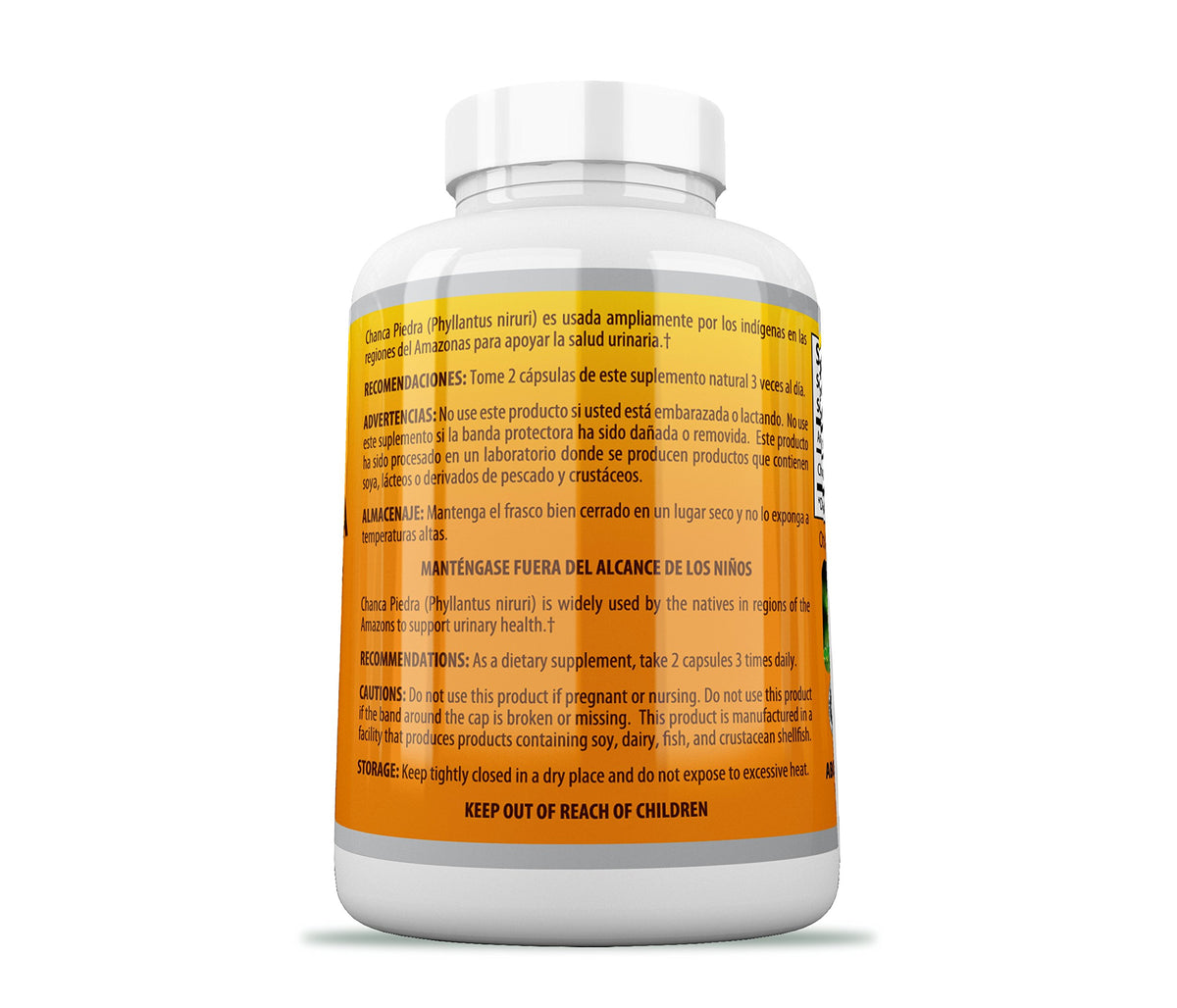 NaturalisimoLife Chanca Piedra 500 mg - 100 Capsules - image 3