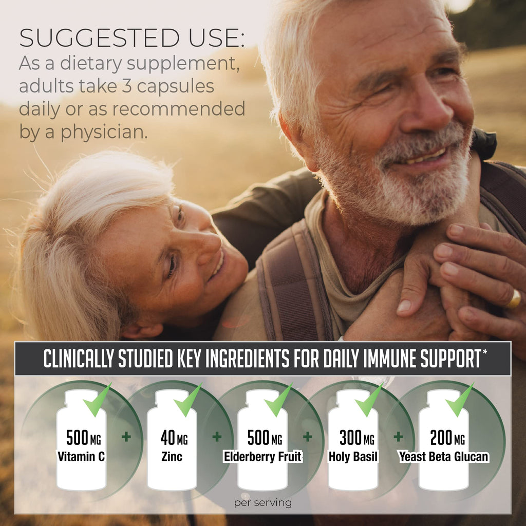 FitLife Brands Advanced Immune Booster Supplements - 90 Capsules - image 9