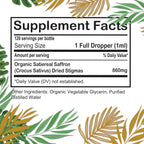 Herbal Wellness Hawaii Saffron Drops Liquid Extract - 4 fl oz - image 8