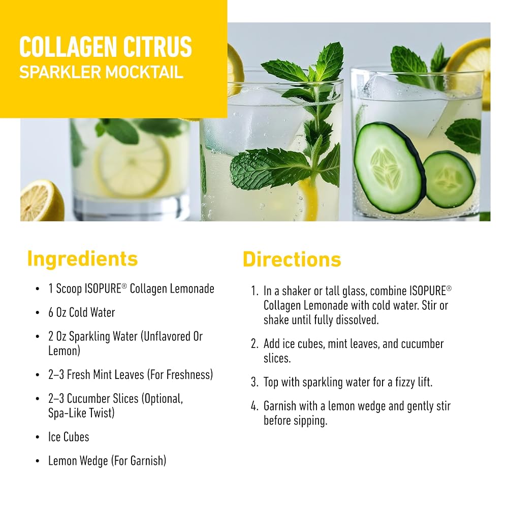 Isopure Collagen Peptides Powder