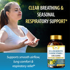Organic Veda Mullein Quercetin Turmeric Lung Cleanse - 60 Capsules - image 8