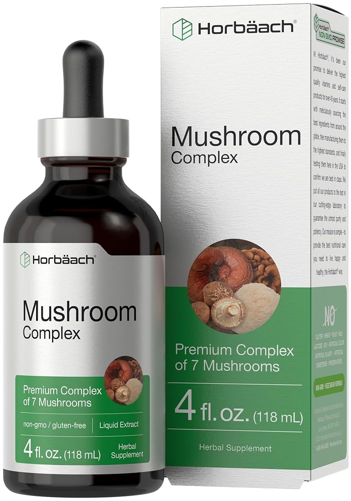 Horbäach Mushroom Complex Liquid Drops - 4 Fl Oz