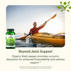 Swanson Organic Turmeric & Black Pepper Joint Health - 60 Vegetarian Capsules - image 5