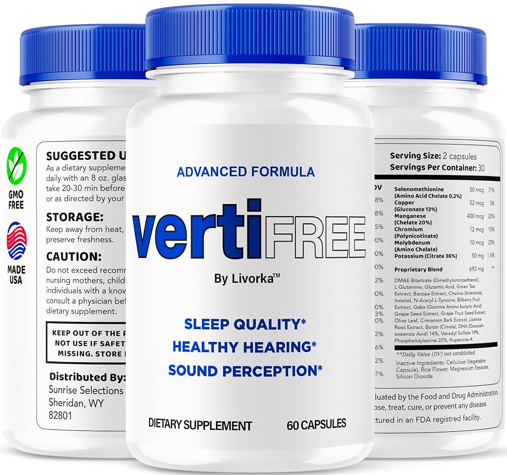 LIVORKA VertiFree Capsules Health Support - 300 Capsules - image 4