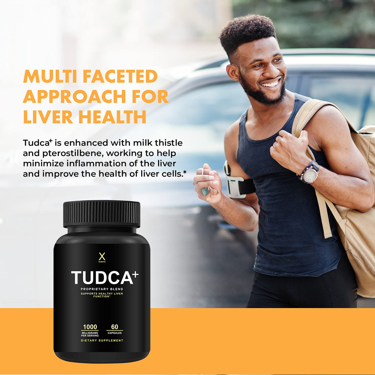 HUMANX TUDCA+ 1000mg Liver Support Supplement - 60 Capsules - image 5