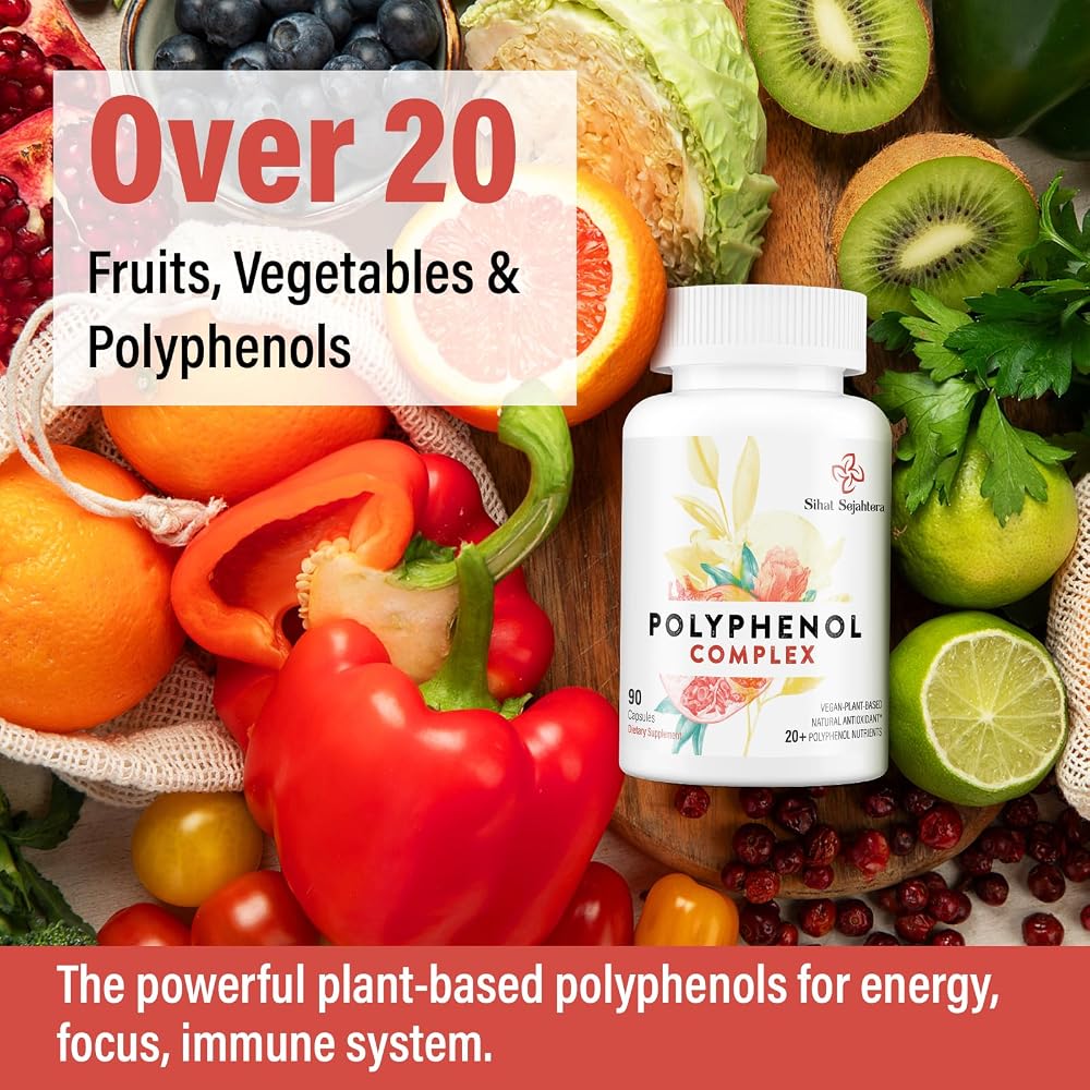 Sihat Sejahtera 67,500 MG Polyphenols Supplement - Powerful