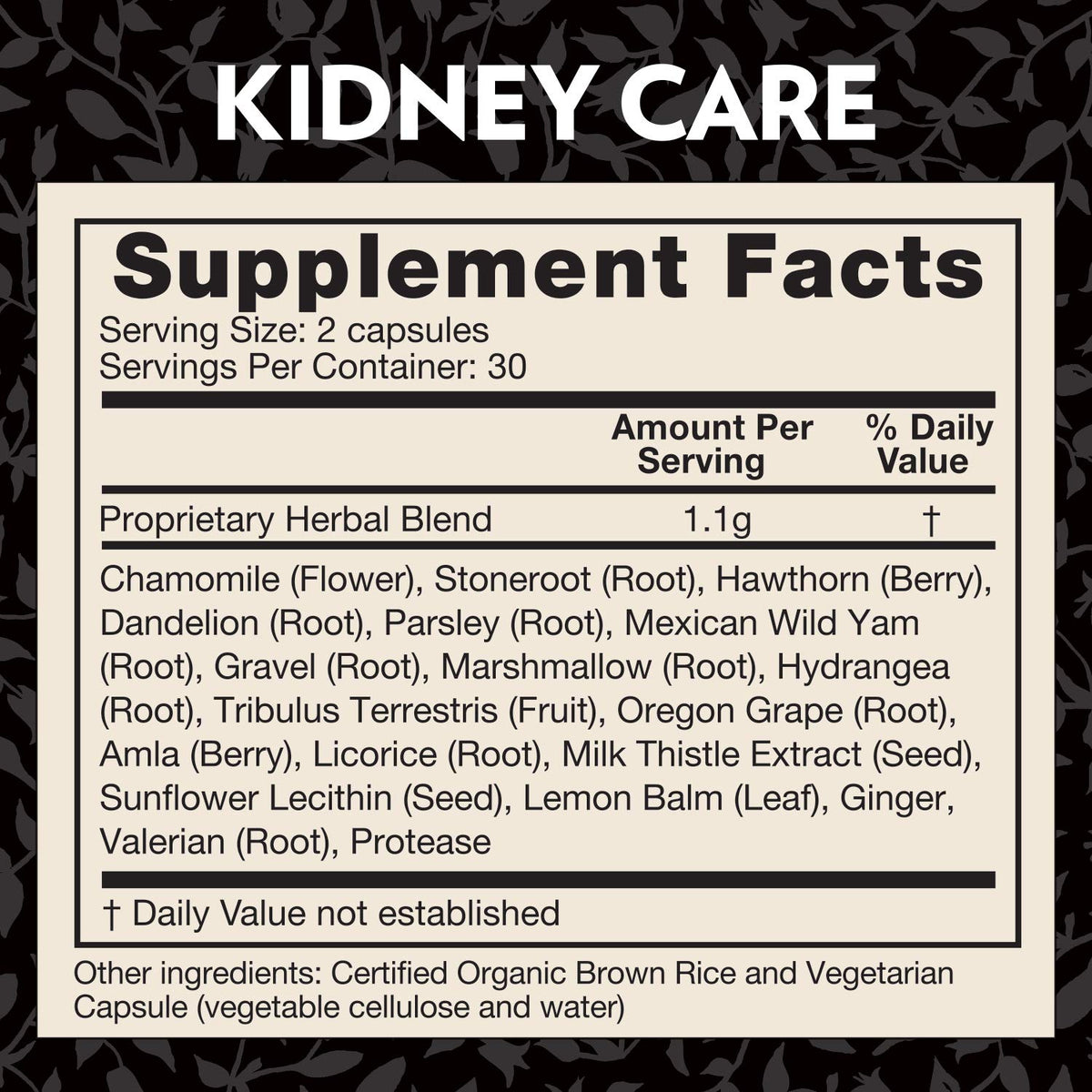 Crystal Star Kidney Care Herbal Supplement - 60 Capsules - image 4