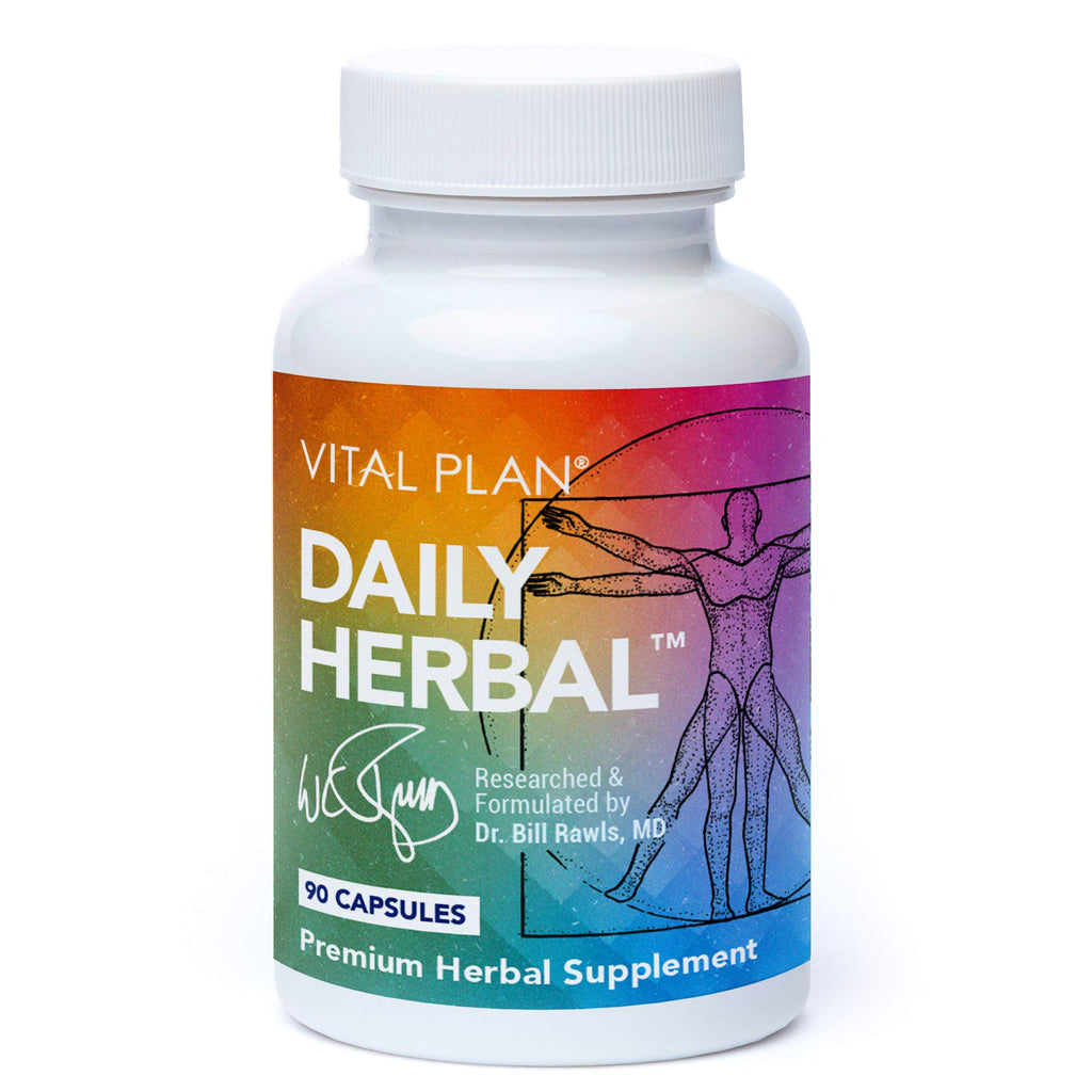Vital Plan Daily Herbal Supplement for Immune Support - 90 Capsules