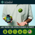 Secret Element Citrus Bergamot 1000MG Gummies&Capsules for Women