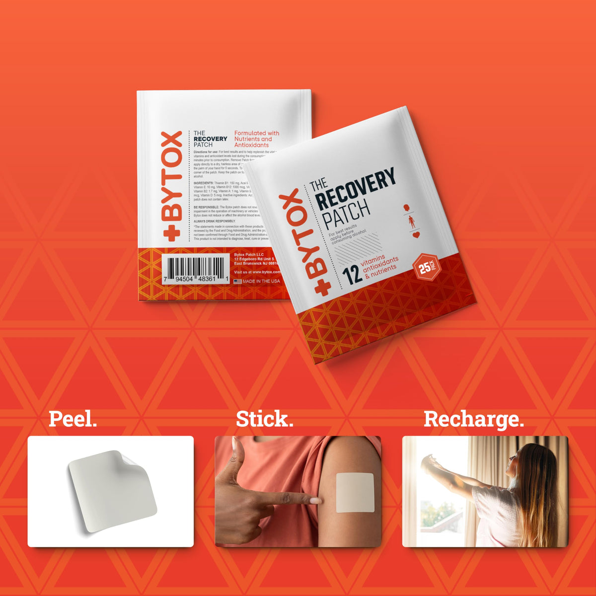 Bytox Recovery Patches are Designed to Support Active Lifestyles by