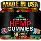 Healthergize Hemp Gummies for Sleep - 95 Gummies