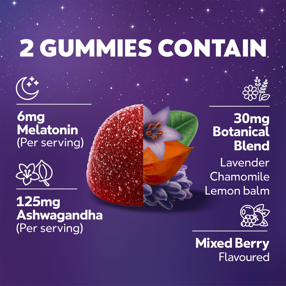 ZzzQuil PURE Zzzs Triple Action Melatonin Gummies - 60 Gummies - image 4