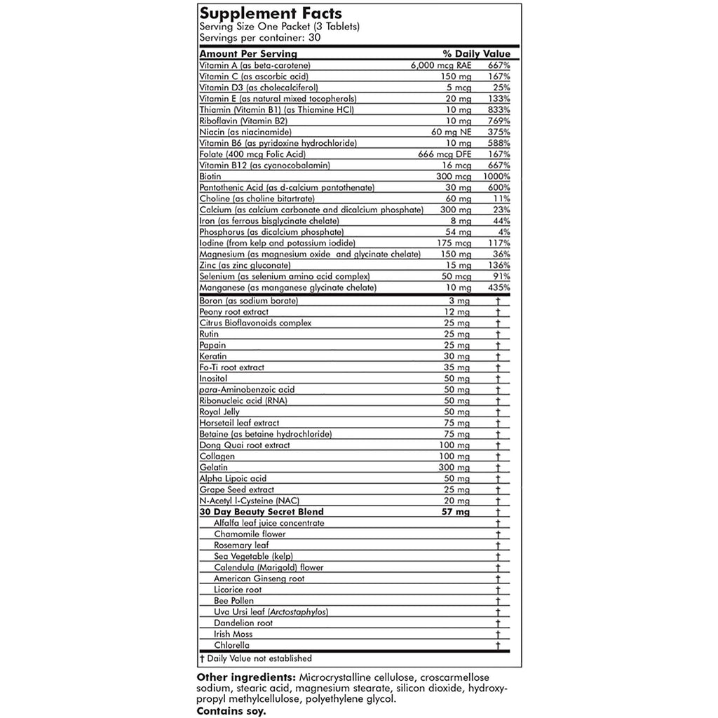 Futurebiotics 30 Day Beauty Secret - 30 Packets - image 4