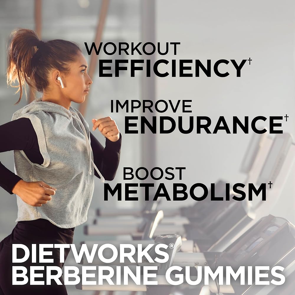 DietWorks BerberLean Gummies with Berberine & Ceylon Cinnamon - 60 Count - image 5