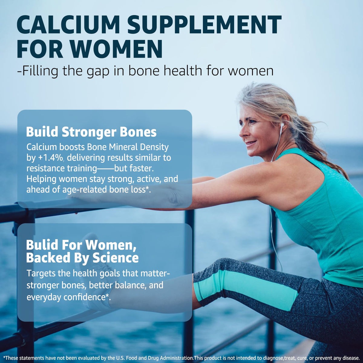 EnvyCure Calcium Gummies with Vitamin D3 K2 Magnesium - 120 Count - image 4