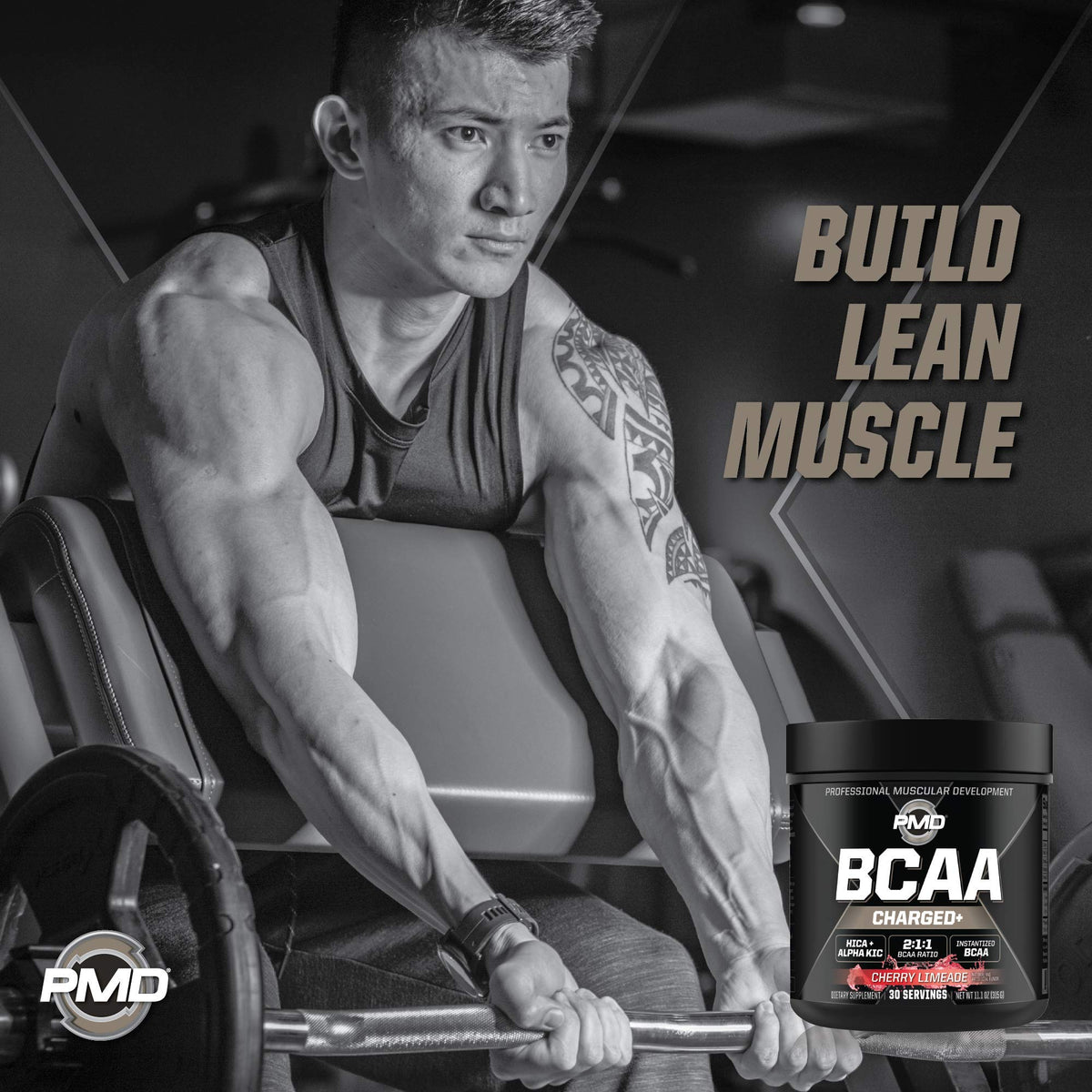 PMD Sports BCAA Charged Amino Drink Mix